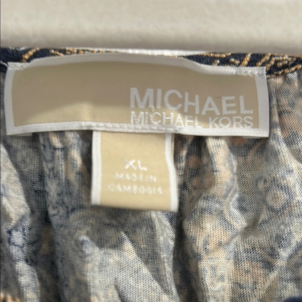 Michael Kors Chic Multicolor Patterned Women's Bl… - image 3